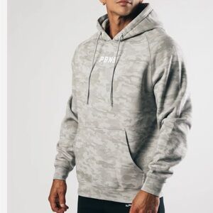 Alphalete PBNS Hoodie - Silver Summit size small